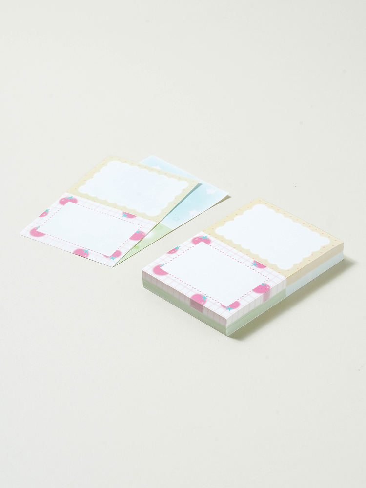 100 sheets of blur tear-off memo paper