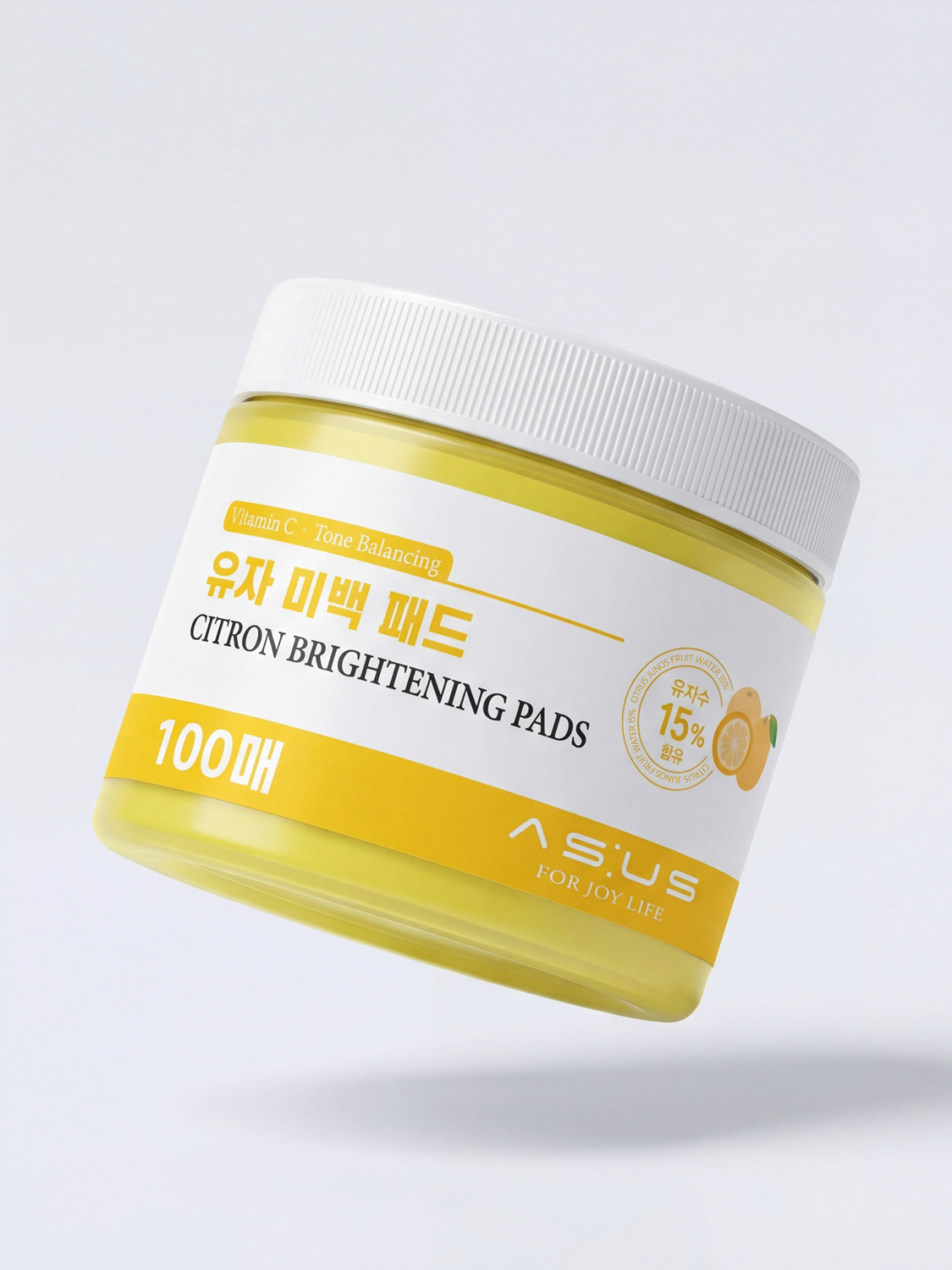 As Us Yuja Whitening Toner Pad 100 sheets
