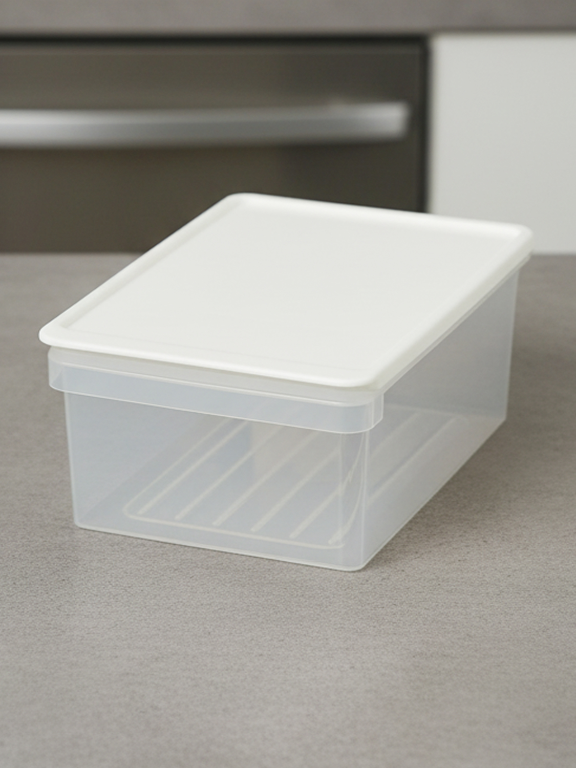 2.1 L container with soft lid