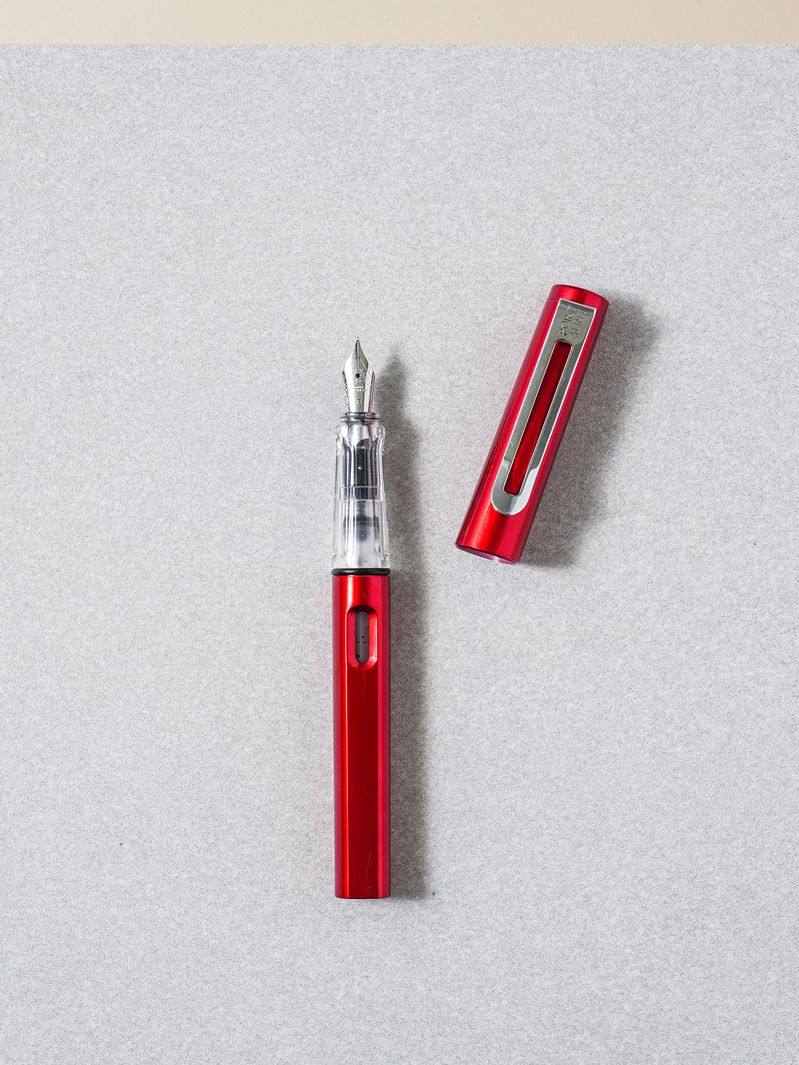 Fountain pen set F&EF red