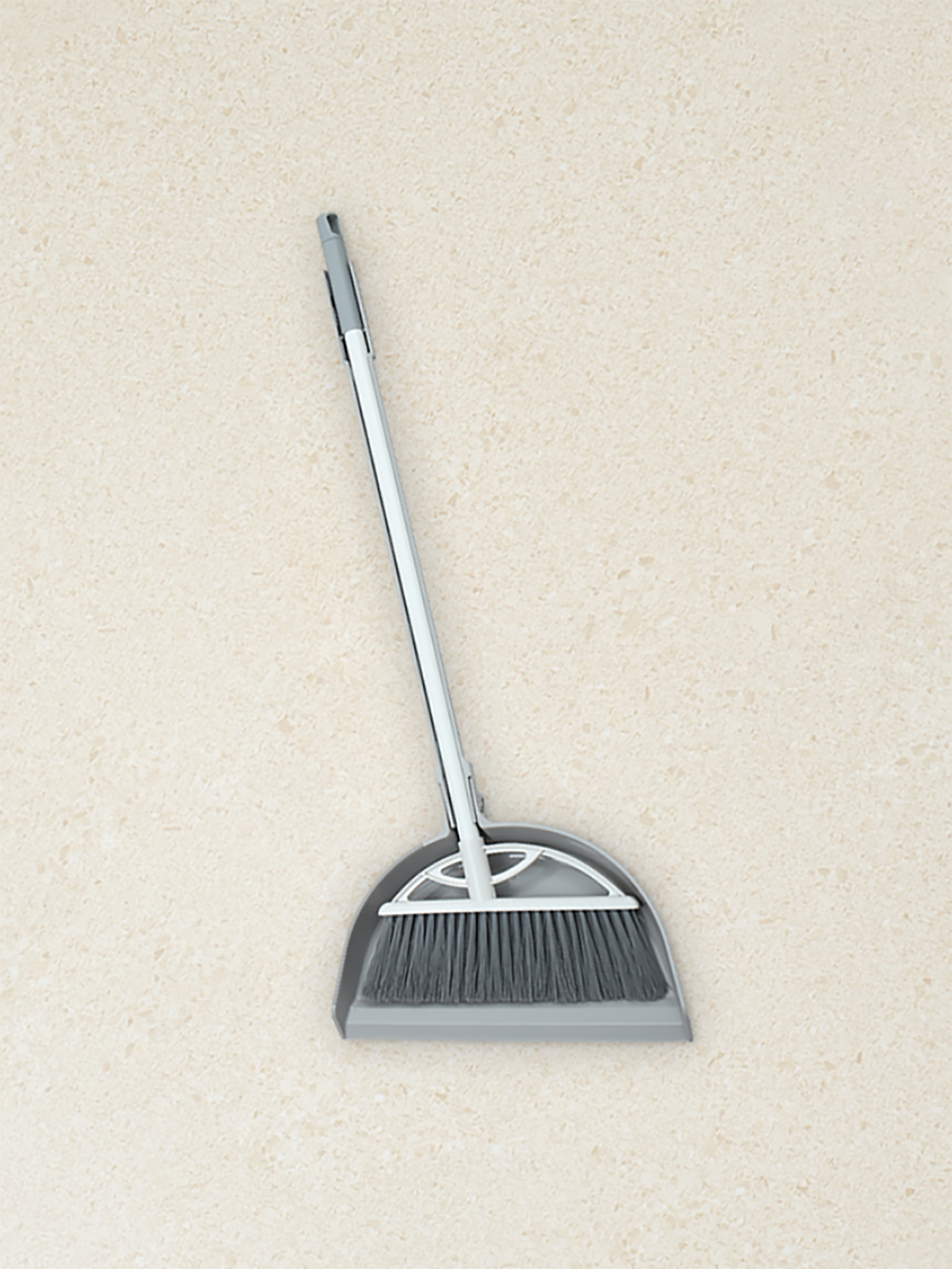 folding broom set