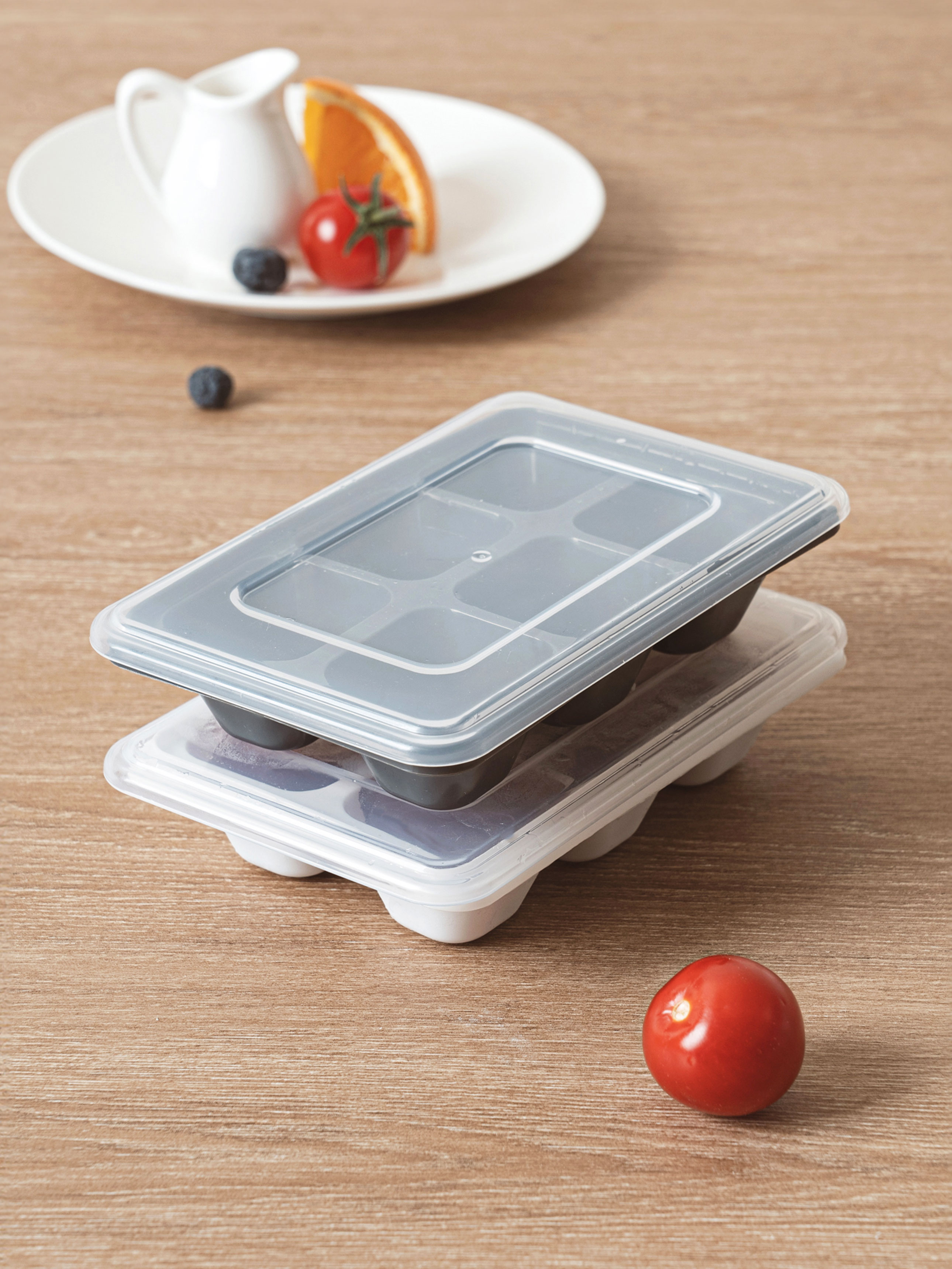 Japanese-made mini ice trays, 6-piece, 2-pack