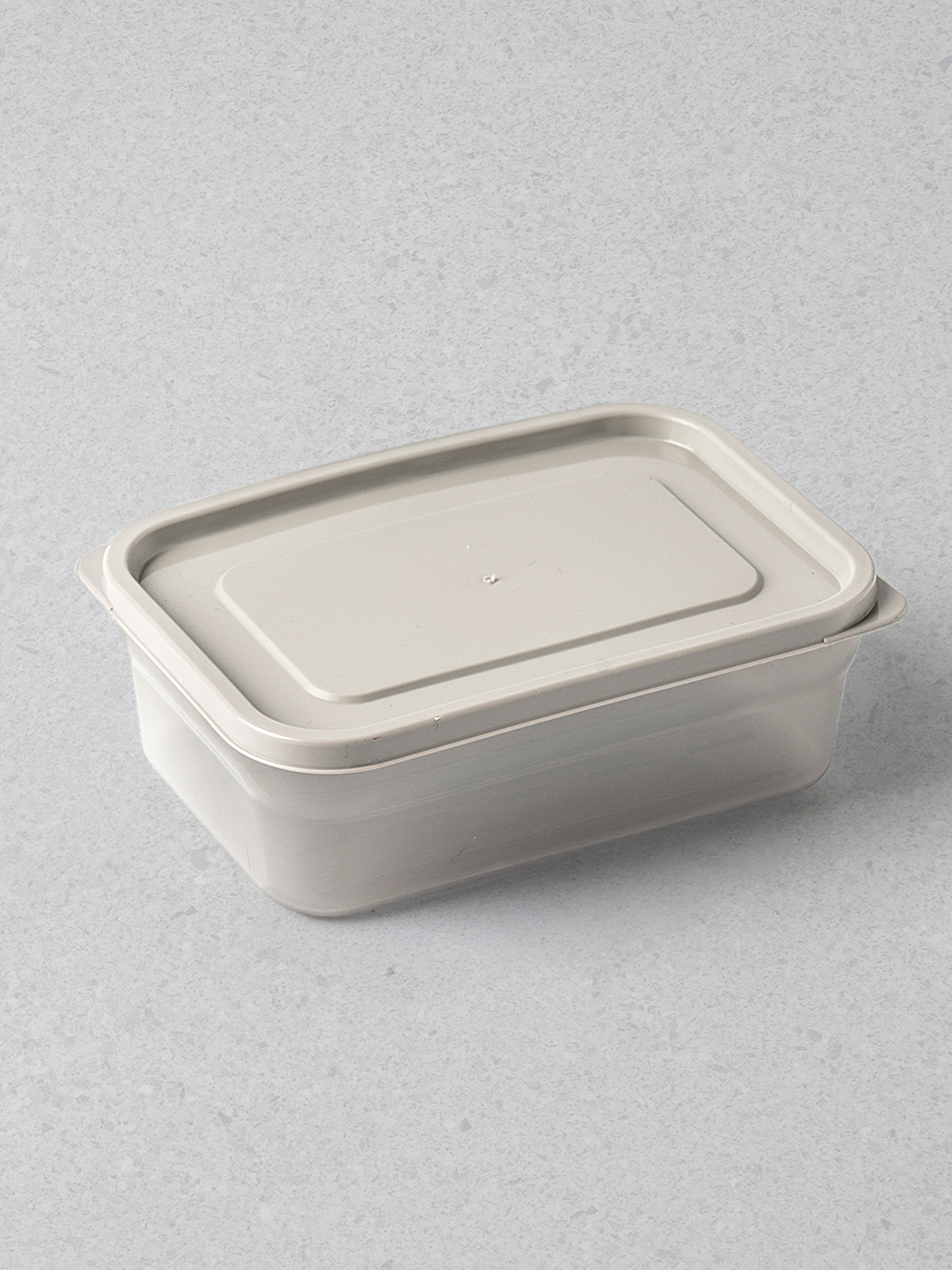 Flexible soft storage container 600 ml gray