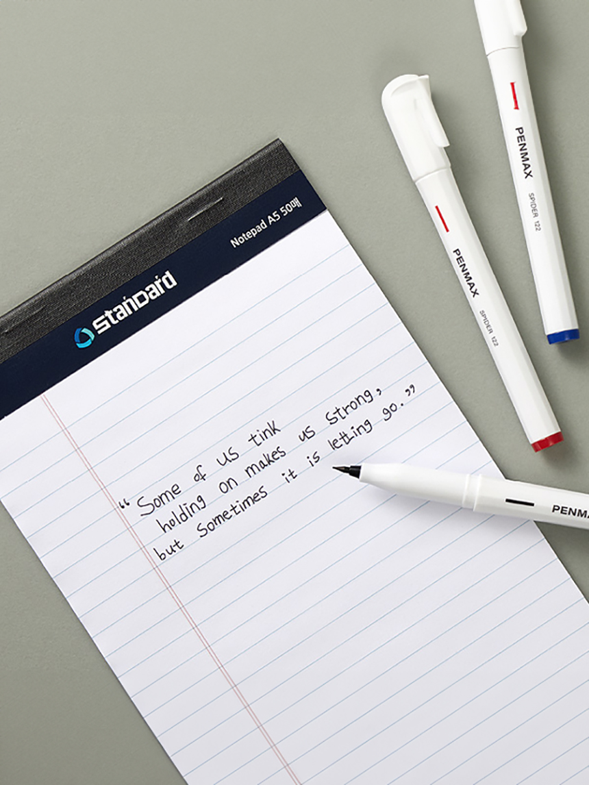 Mini legal pad white 2pcs