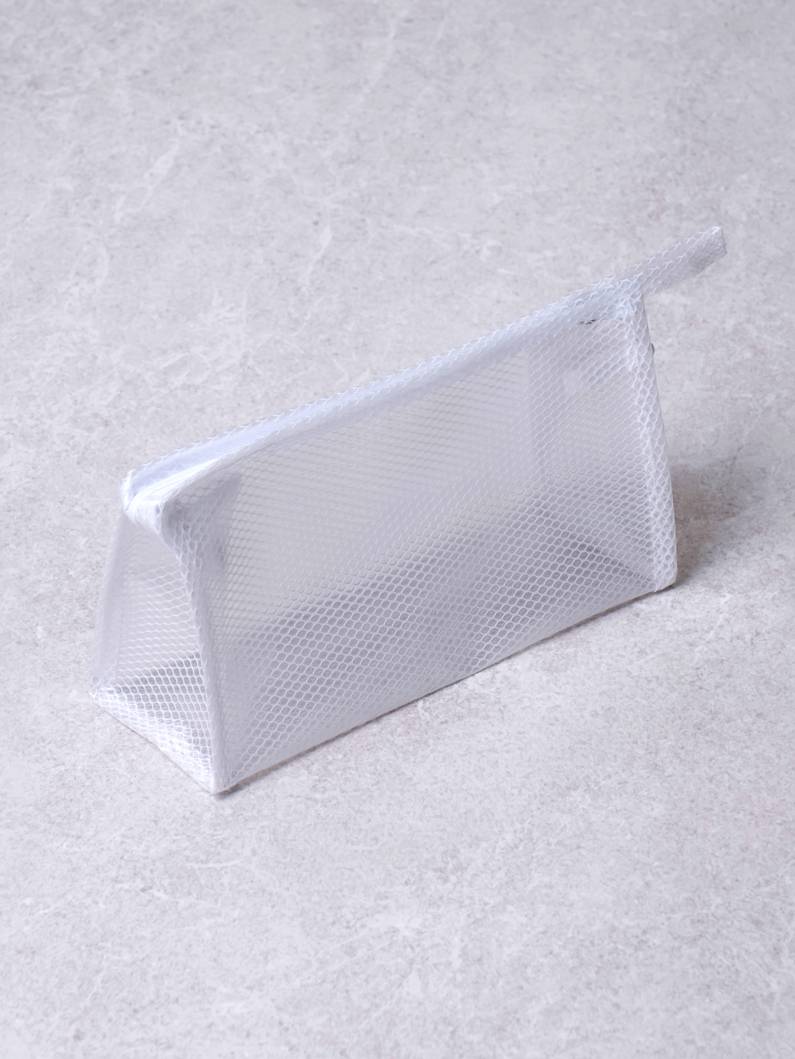 Travel stand up toiletry bag