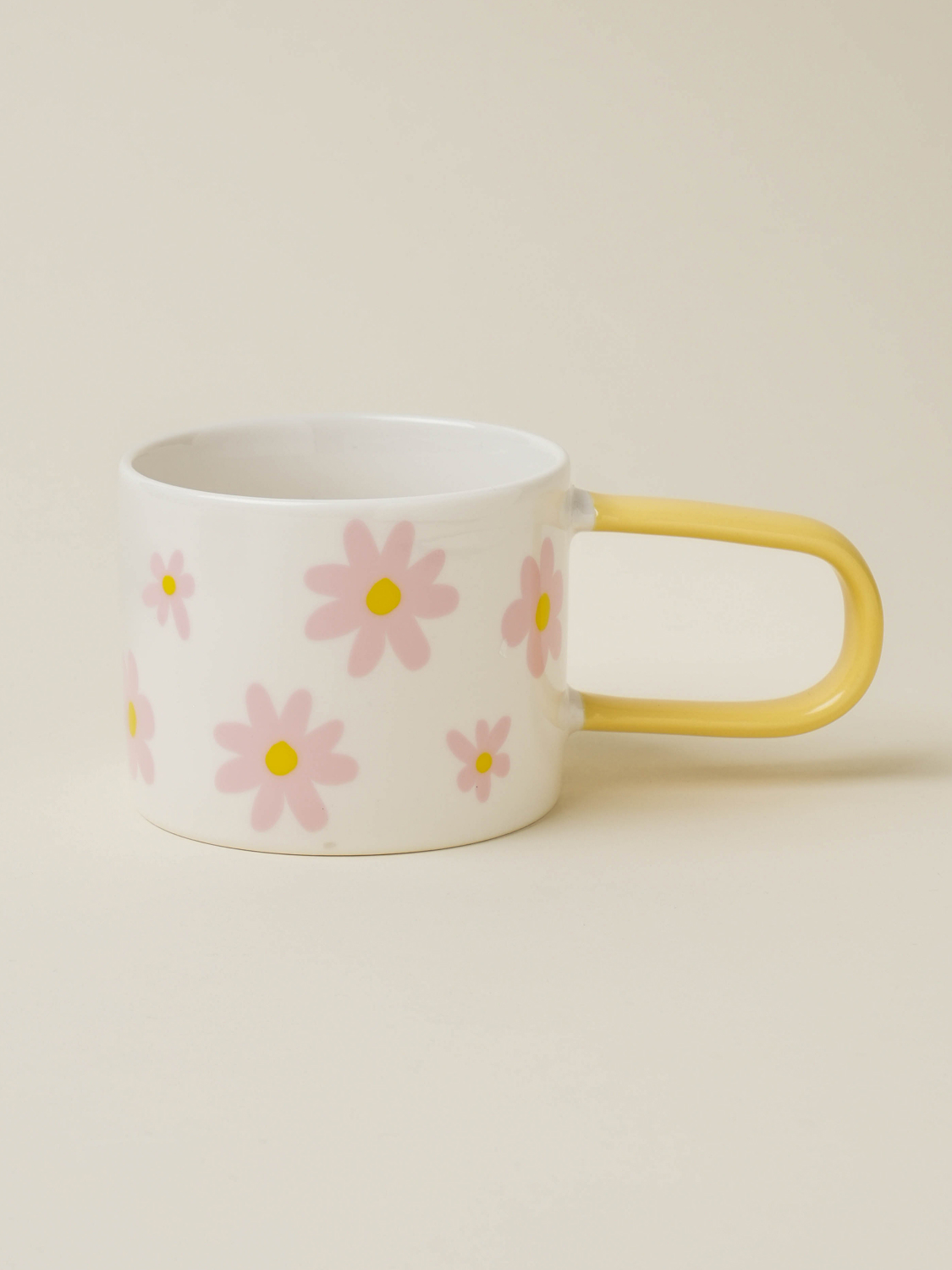 Spring Flower Long Handle Pattern Mug 310 ml