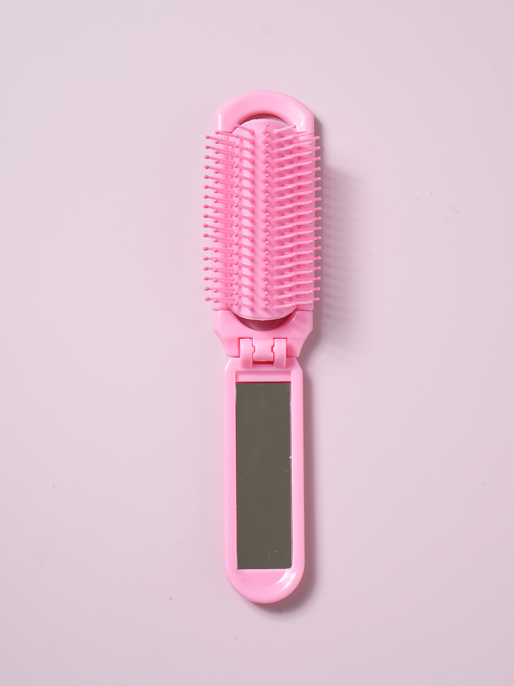 Lovely Foldable Comb Mirror Set