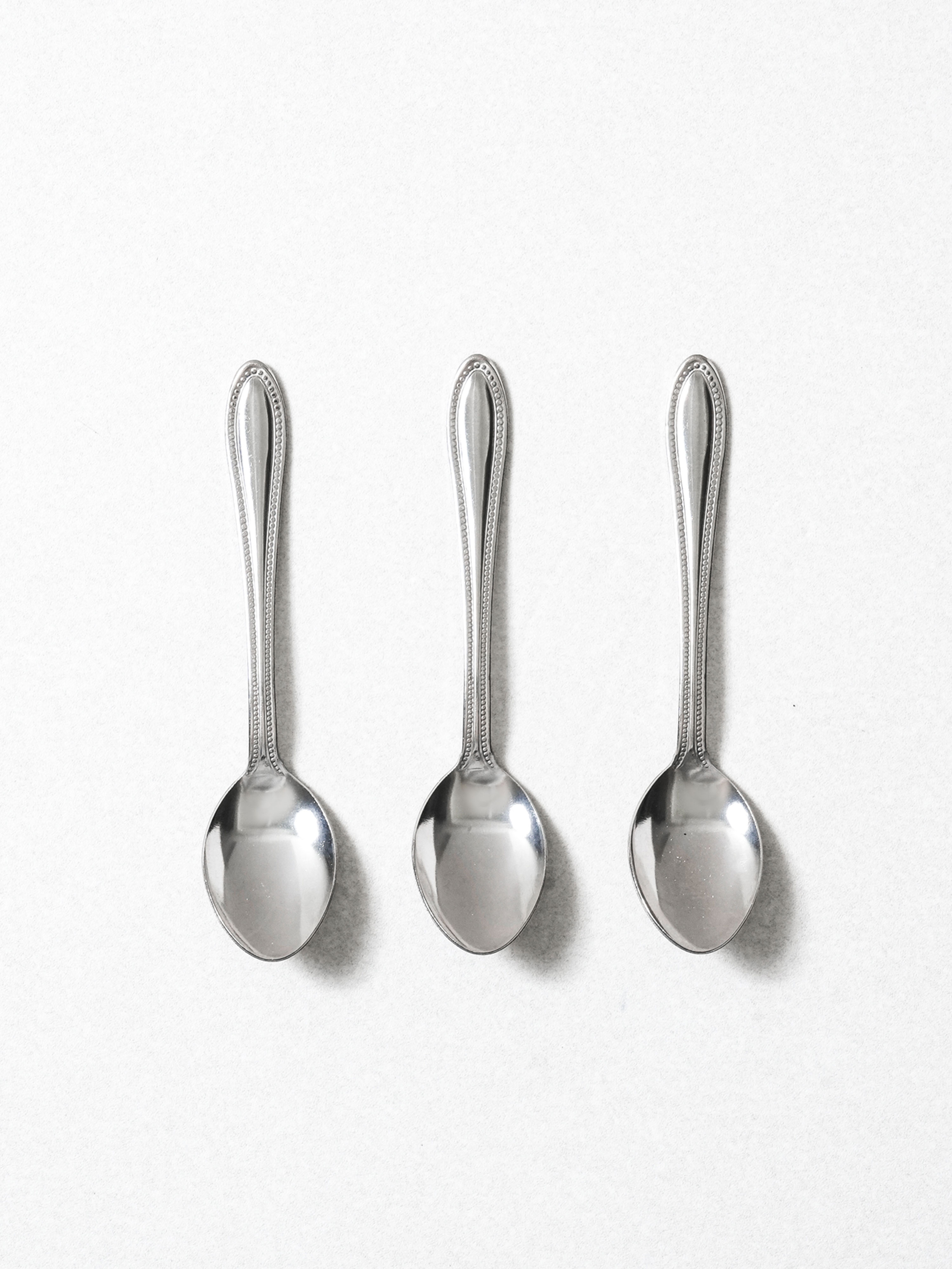 3 pure coffee spoons made in Japan