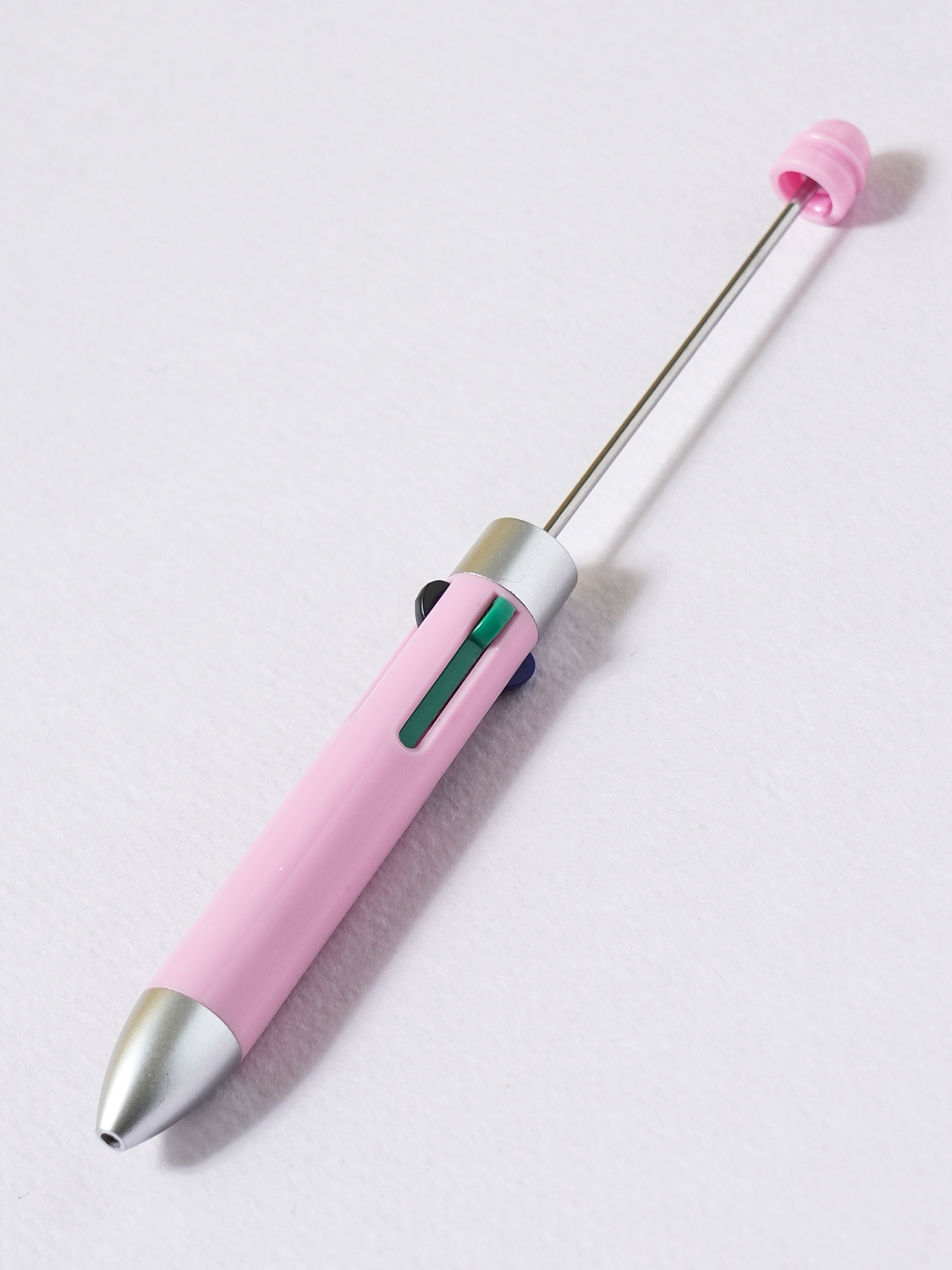볼펜 꾸미기 4색 볼펜대 0.7 mm 핑크