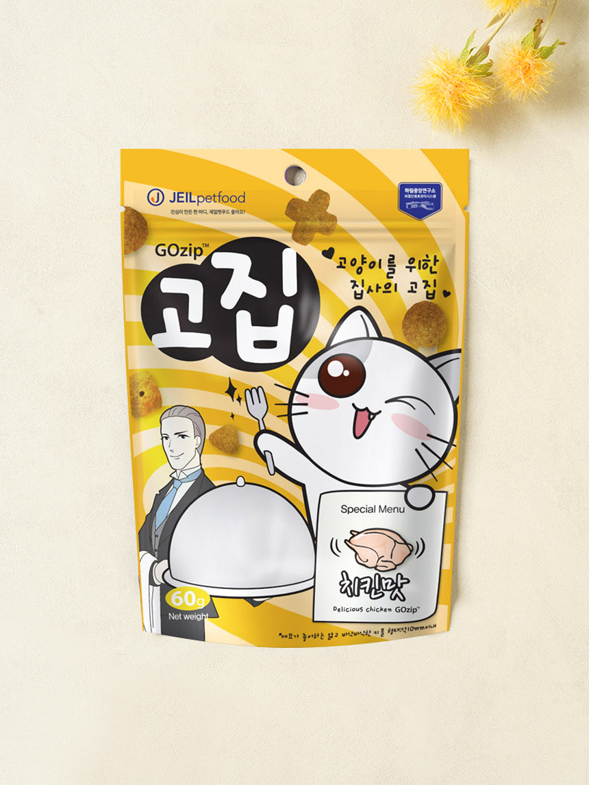 [Pet] Sticky Chicken Flavor 60 g