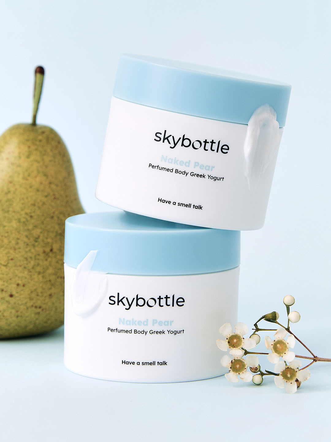 Sky Bottle Naked Pear Perfume Body Greek Yogurt 120 ml