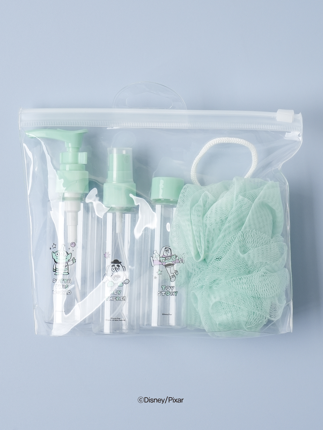 Toy Story travel bottle shower ball set of 4